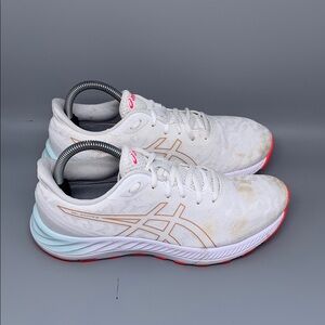 Asics Gel Excite 8 White‎ Running Shoes Women’s Sz 9